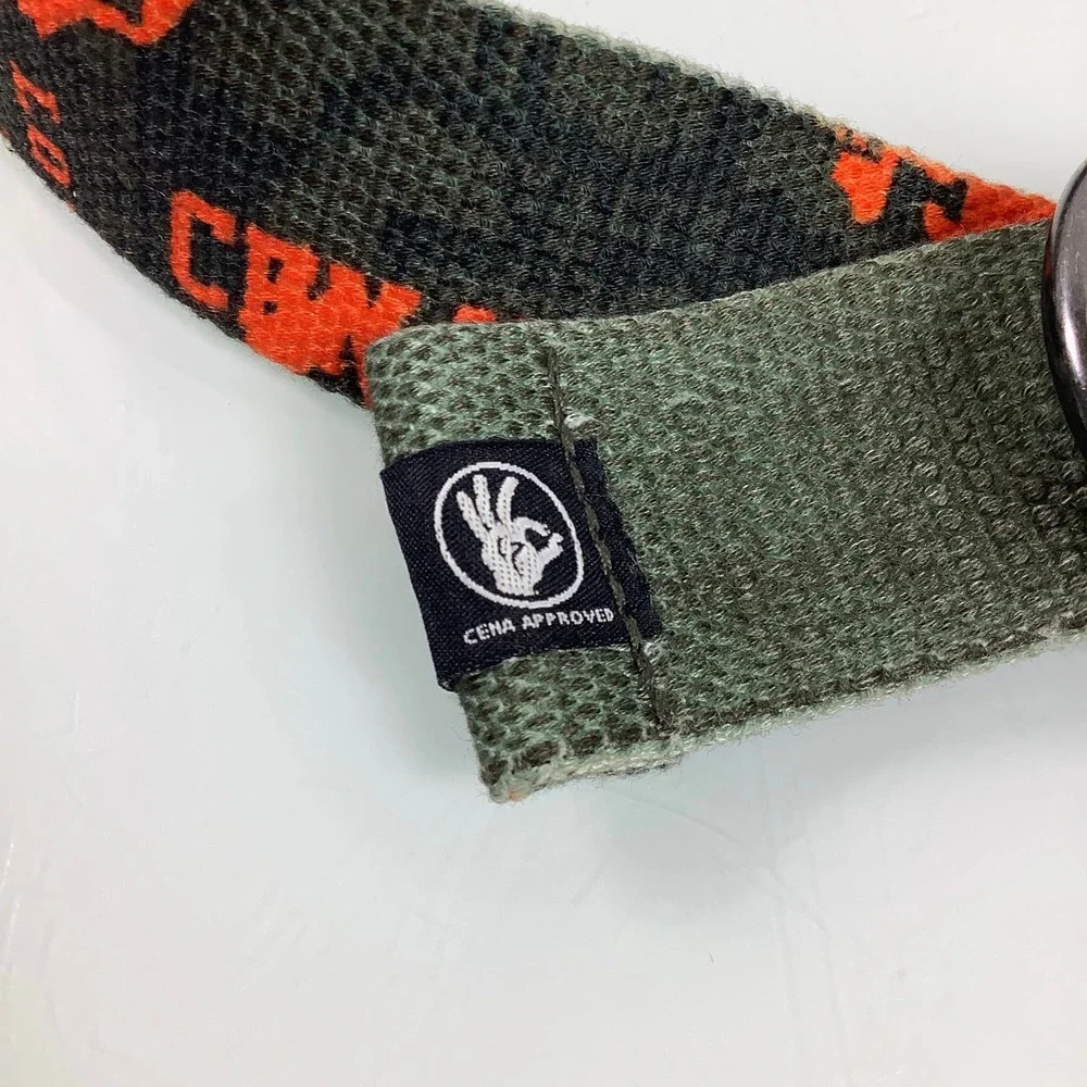 John Cena Approved Belt WWE Wrestling Hustle Cenation boys Size 7 EUC